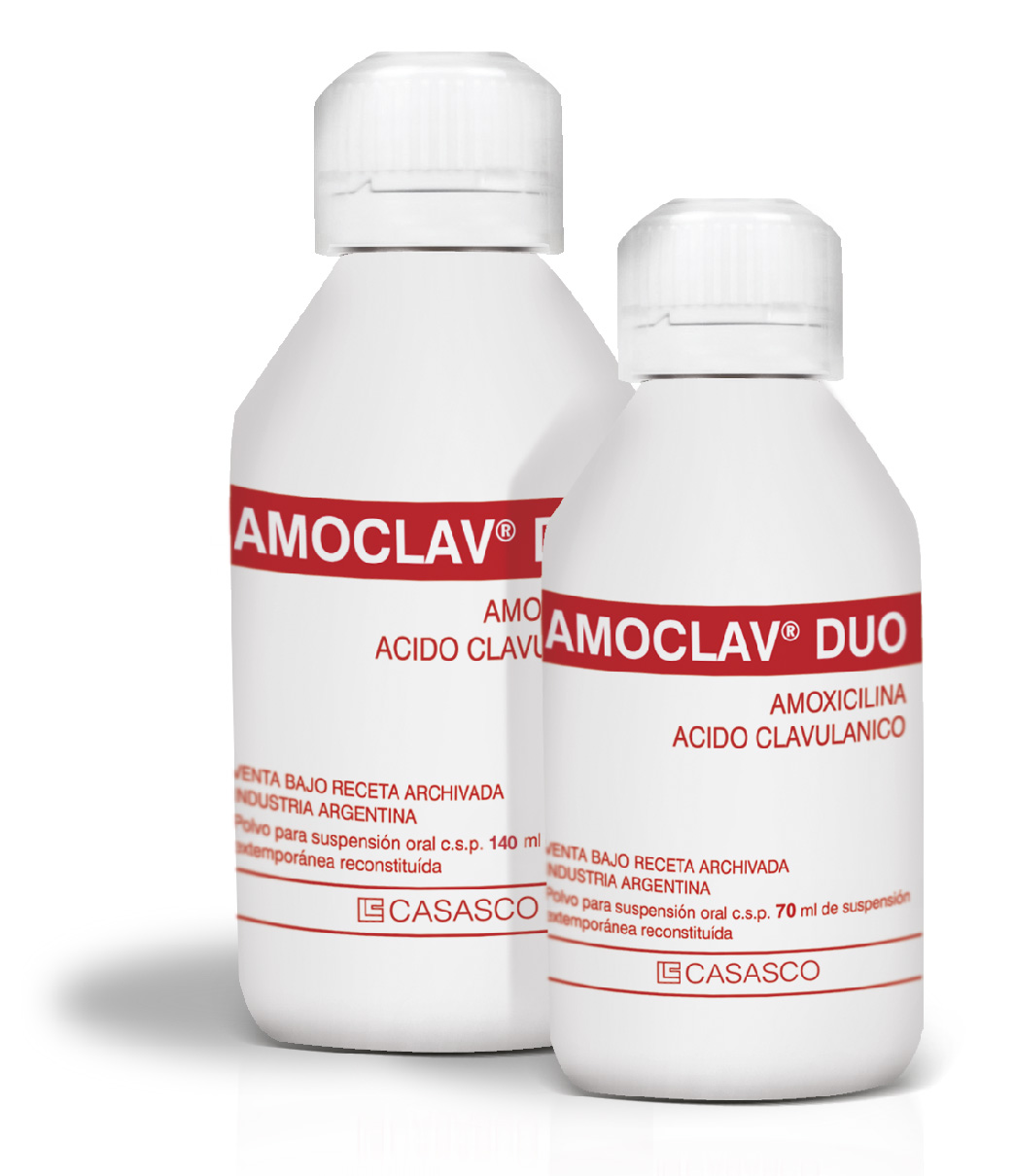 Amoclav Duo Suspensión - Laboratorios Casasco
